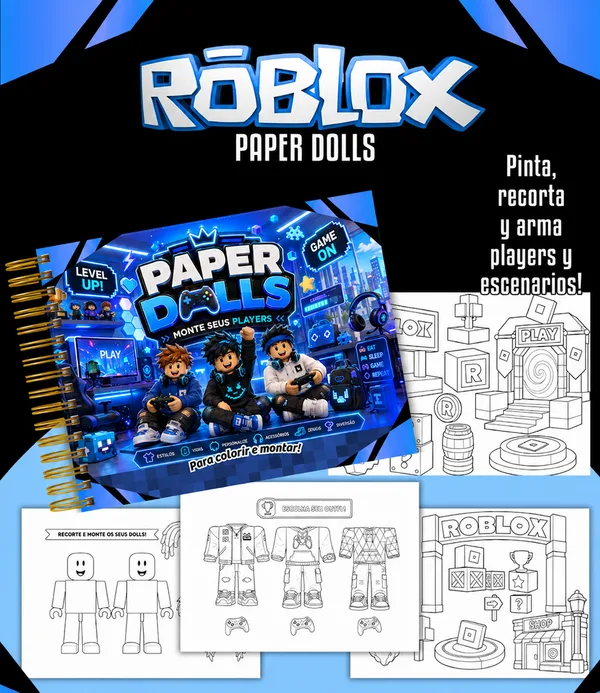 Bono 2: +200 Hojas de Paper Doll