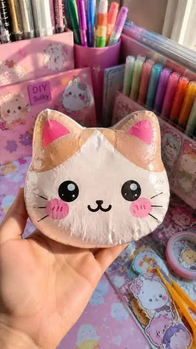 Ejemplo de Paper Squishy armado 1