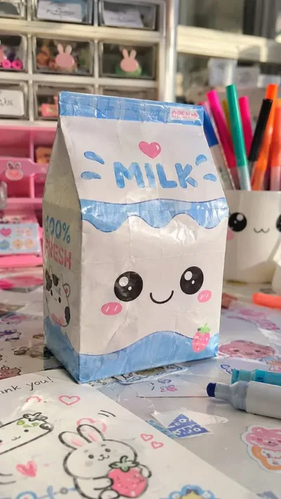 Ejemplo de Paper Squishy armado 2